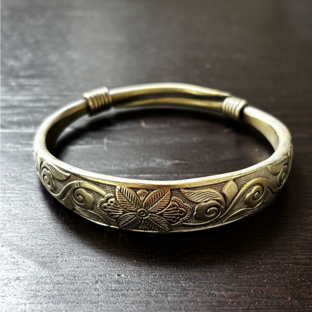 Free People Floral Swirl Bracelet